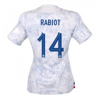Dámy Fotbalový dres Francie Adrien Rabiot #14 MS 2022 Venkovní Krátký Rukáv